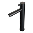 BRAUER Black Edition verhoogde opbouw wastafelmengkraan model E mat zwart