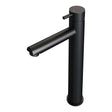 BRAUER Black Edition verhoogde opbouw wastafelmengkraan model B mat zwart