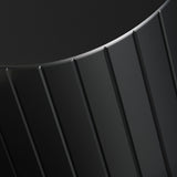 BRAUER Stripe verhoogde opbouw wastafelmengkraan model A mat zwart 5-S-002-HD7