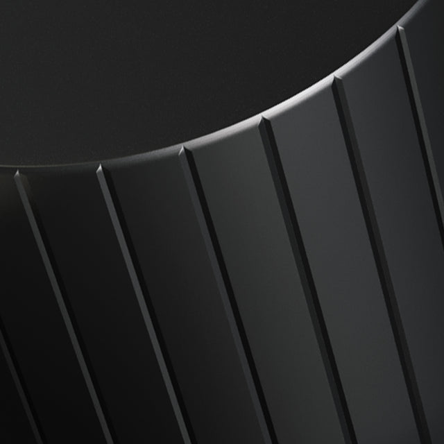 BRAUER Stripe verhoogde opbouw wastafelmengkraan model A mat zwart 5-S-002-HD7