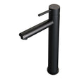 BRAUER Black Edition verhoogde opbouw wastafelmengkraan model E mat zwart