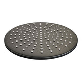 BRAUER Black Edition thermostatische inbouw regendouche 3-weg omstelling SET 36 met 30 cm douchekop en plafondarm en 3-standen handdouche en doucheslang en wandaansluitbocht mat zwart