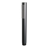 BRAUER Black Carving opbouw thermostatische regendouche SET 01 met 20 cm douchekop en staaf handdouche en doucheslang mat zwart 5-S-087-1