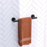 BRAUER Handdoekrek 30 mat zwart 5-S-219