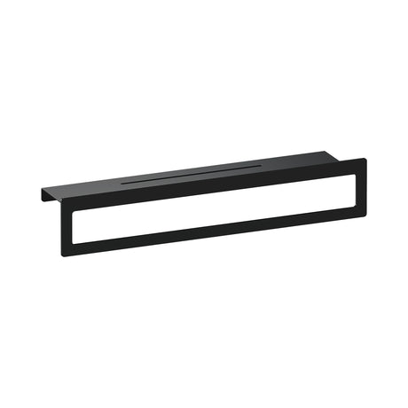 BRAUER Handdoekrek met planchet mat zwart 5-S-226