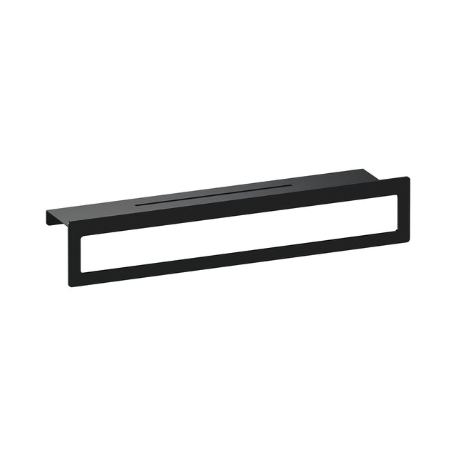 BRAUER Handdoekrek met planchet mat zwart 5-S-226