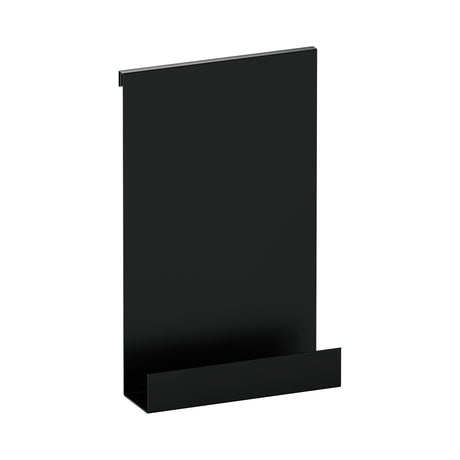 BRAUER Doucherek hangend met glasklem mat zwart 5-S-228