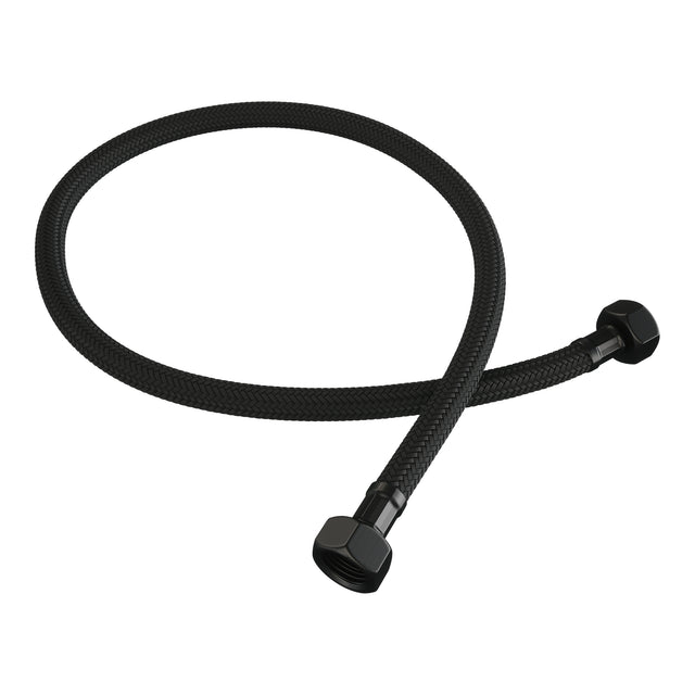 BRAUER Black Edition hoekstopkraan compleet met slang mat zwart 5-S-315