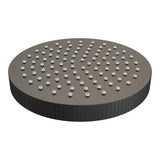 BRAUER Stripe thermostatische inbouw regendouche met drukknoppen SET 33 met 25 cm douchekop en plafondarm en staaf handdouche en doucheslang en geïntegreerde glijstang mat zwart 5-S-429