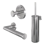 BRAUER Accessoire set 3-in-1 chroom 5-CE-323