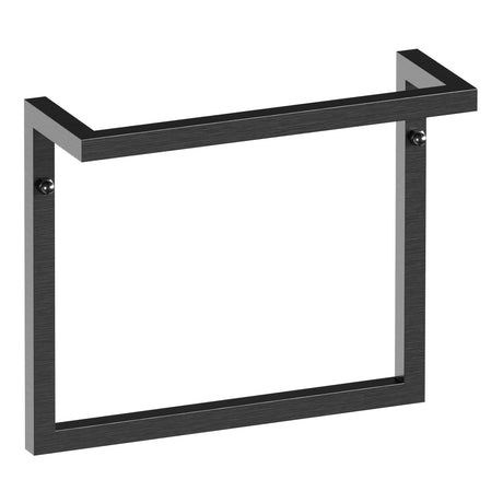 BRAUER Handdoekbeugel model B 35 gunmetal geborsteld AE-HBB35GM