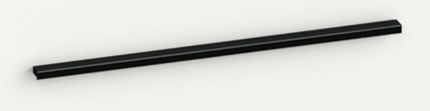 BRAUER Meubelgreep opbouw model A 480 mm RVS mat zwart