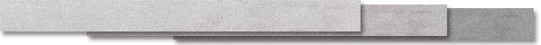 Mosa Terra Tones middengrijs 5x60 206XV560 12mm mat rett. R10 (strook)