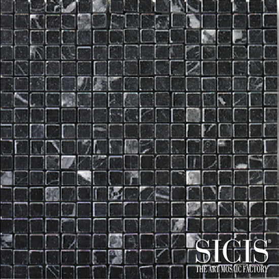 Sicis Pietre Romane nero 30x30 NR.04 ANC. 015X015 10mm moz.afm: 015x015 ancient