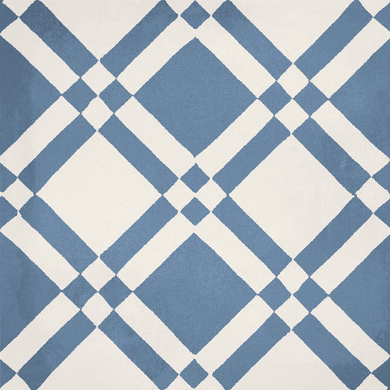 JOS. Hidro almost square blue 20x20 dd27 8,3mm mat dec.