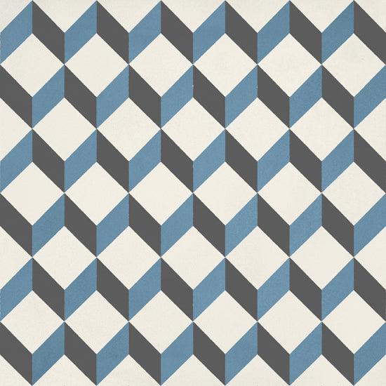 JOS. Hidro upsidedown blue 20x20 dd26 8,3mm mat dec.