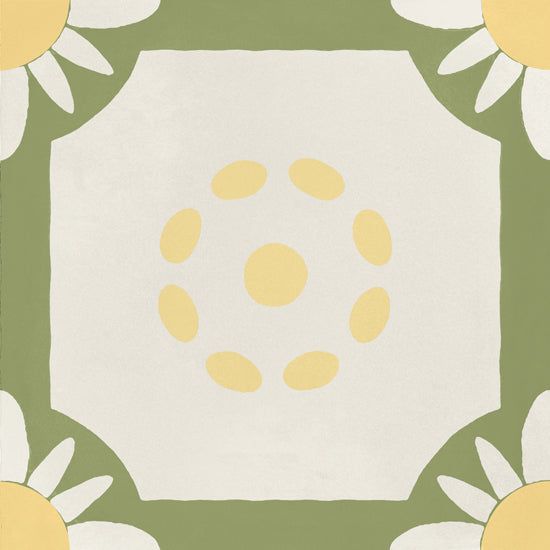 JOS. Hidro teatime lime 20x20 dd20 8,3mm mat dec.