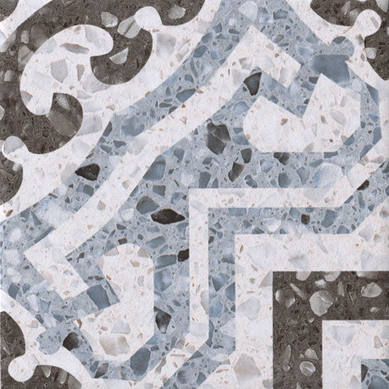 JOS. Venetie blu 20x20 1059945 10mm mat R10 dec.