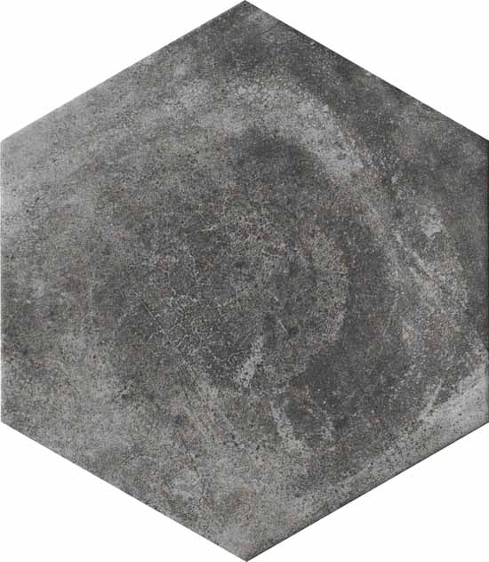 Cir Miami pitch black 24x28 1063331 10mm mat R10 zeskant