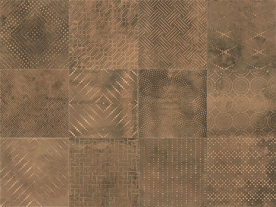 Baerwolf Vintage Oxid corten 20x20 KE-19031 8mm mat R9 decor 12 types