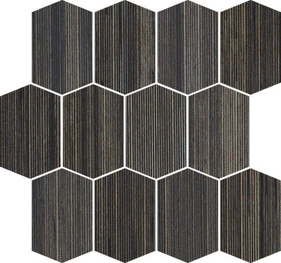Douglas Jones Textures wenge 30x30 1005442 10mm mat R10 moz.f:zeskantjes