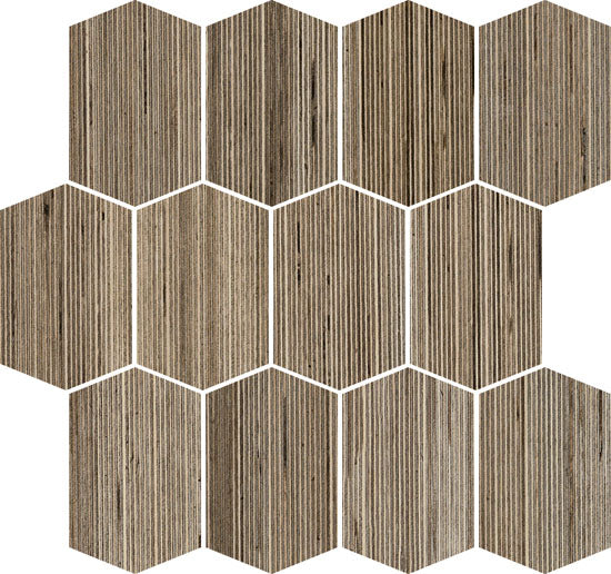 Douglas Jones Textures tortora 30x30 1005441 10mm mat R10 moz.f:zeskantjes