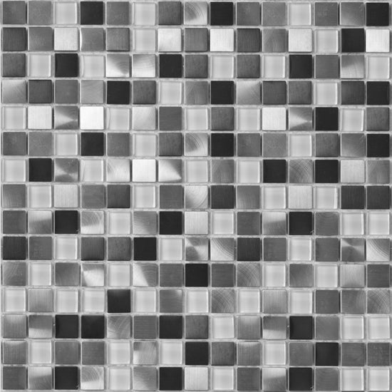 Baerwolf Pixel white metal mix 30x30 GL-2600 8mm moz.f:015x015