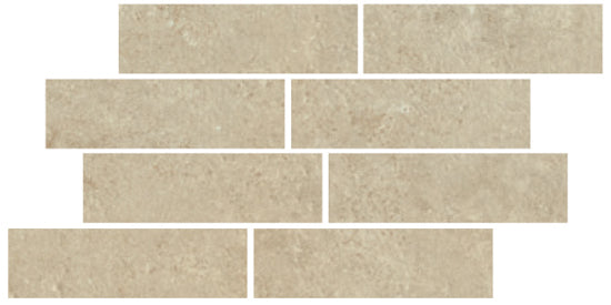 Serenissima Promenade corda 25x40 1070687 10mm mat rett. R10 bricks