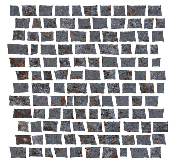 Serenissima Costruire nero 30x30 1062376 10mm mat moz.f:random