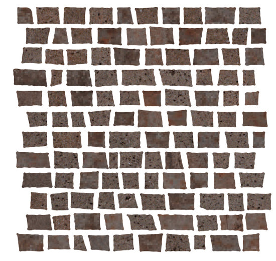 Serenissima Costruire ruggine 30x30 1062377 10mm mat moz.f:random