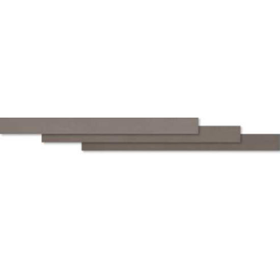 Mosa Terra Tones midden warm grijs 5x60 204ZV560 12mm mat rett. R10 (strook)