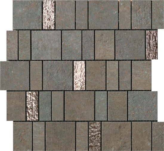 Cercom Temper golden 30x30 1070153 9,5mm mat rett. mos.metallic