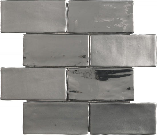 Dune Ceramic Mosaics zilver 30x30 187279 187279 9mm mat/glans