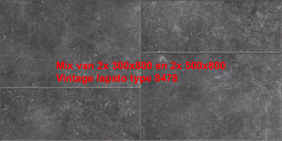 Kronos Carriere Du Kronos namur Mix 8478 10mm glans 2x 300x800, 2x 500x800