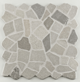 Baerwolf Naturstein ice grey 30x30 RM-0009 8mm mat R10 f:varied kiezelst.