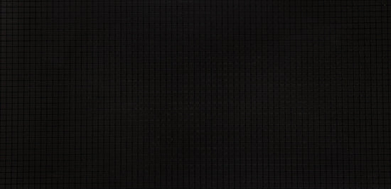 Kronos Metallique carre noir 60x120 me070 10mm mat rett.