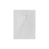 BRAUER Douchebak Asteroid 90x120 incl. antislip en antibacterieel mineraalmarmer mat wit DB-AS90120MW