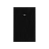 BRAUER Douchebak Asteroid 90x140 incl. antislip en antibacterieel mineraalmarmer mat zwart DB-AS90140MZ
