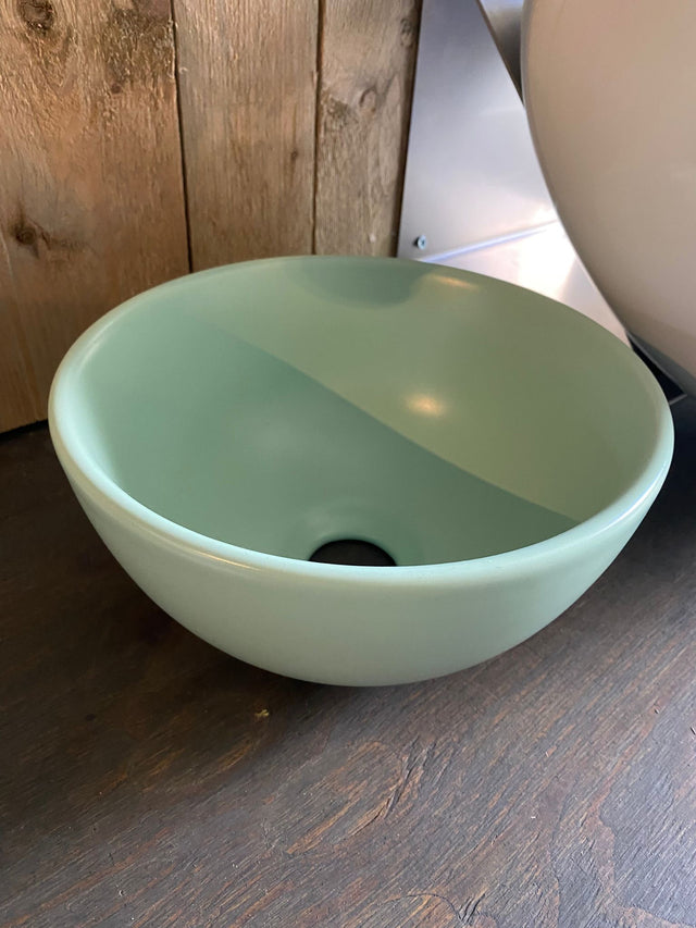 Showmodel Ink Otello diameter 24cm waskom retrogroen