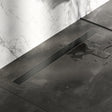BRAUER Douchegoot met multifunctioneel rooster en flens 7 x 100 gunmetal geborsteld PVD