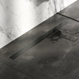 BRAUER Douchegoot met multifunctioneel rooster en flens 7 x 100 gunmetal geborsteld PVD