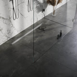 BRAUER Douchegoot met multifunctioneel rooster en flens 7 x 140 RVS geborsteld