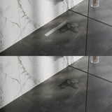 BRAUER Douchegoot met multifunctioneel rooster en flens 7 x 50 RVS geborsteld DR-MRF50NG