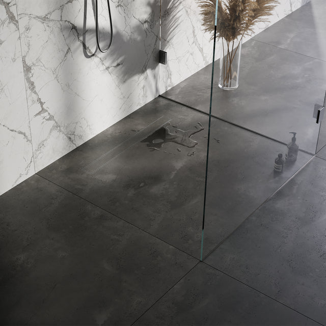 BRAUER Douchegoot met multifunctioneel rooster en flens 7 x 70 RVS geborsteld DR-MRF70NG