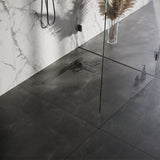 BRAUER Douchegoot met multifunctioneel rooster en flens 7 x 80 gunmetal geborsteld PVD DR-MRF80GM