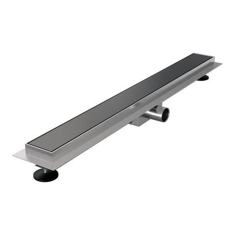 BRAUER Douchegoot met multifunctioneel rooster en flens 7 x 80 gunmetal geborsteld PVD