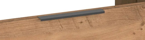 BRAUER Elevate Meubelgreep opleg model A 300 mm RVS gunmetal geborsteld PVD