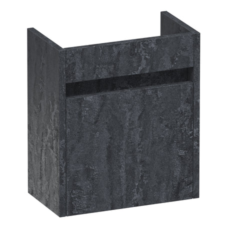 BRAUER Adore fonteinkast 40 met 1 deur greeploos linksdraaiend Damascus FO-AR40LDA