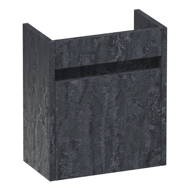BRAUER Adore fonteinkast 40 met 1 deur greeploos linksdraaiend Damascus FO-AR40LDA