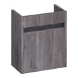 BRAUER Adore fonteinkast 40 met 1 deur greeploos linksdraaiend Driftwood FO-AR40LDR